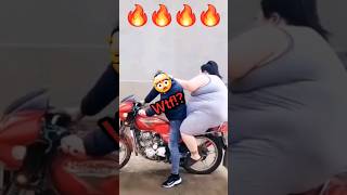 she almost killed him!🔥🤣 #shorts #funny 😂👀
