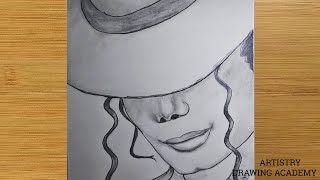 Michael Jackson Drawing - Conceptual Pencil Sketch || How to draw Michael Jackson very easy