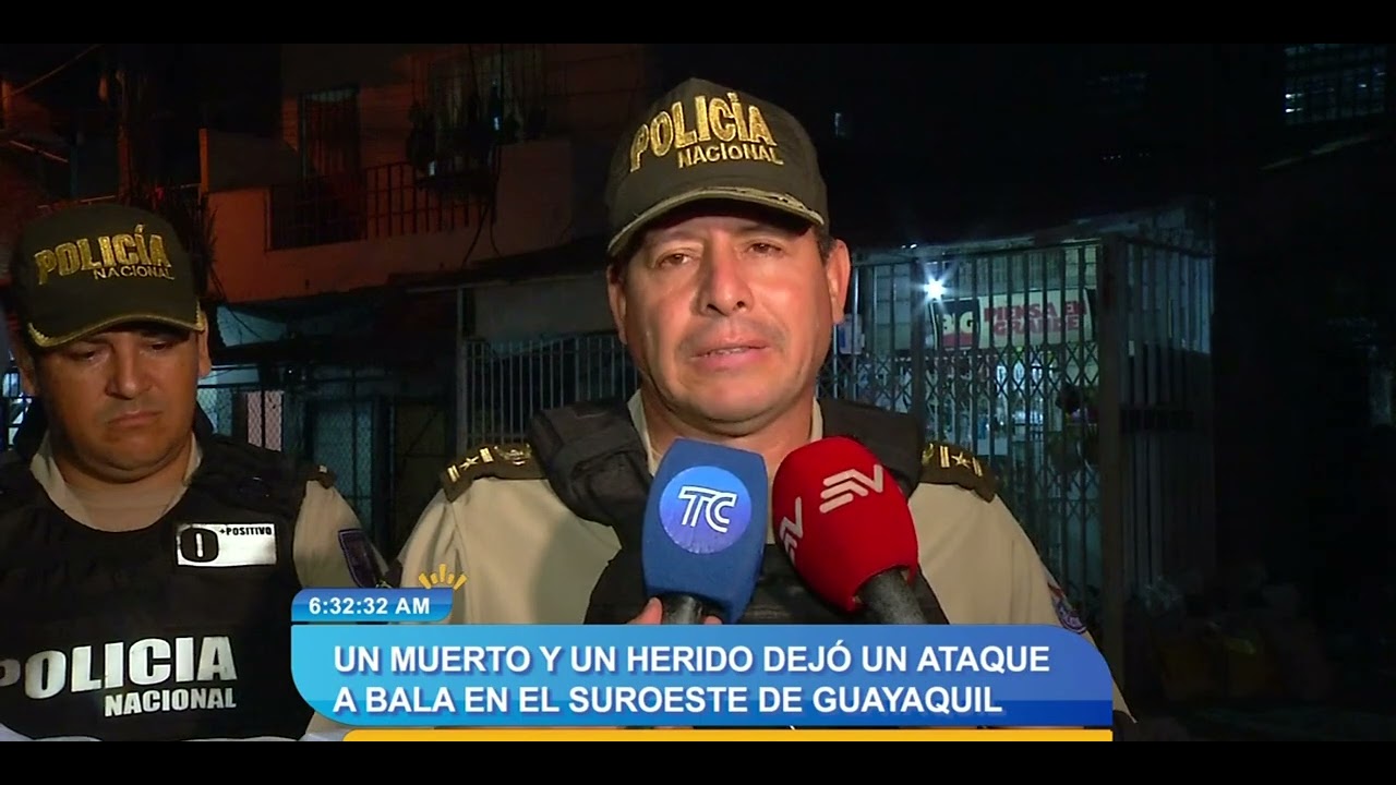 Atentado a bala en el suroeste de Guayaquil dejó un muerto y un herido ...