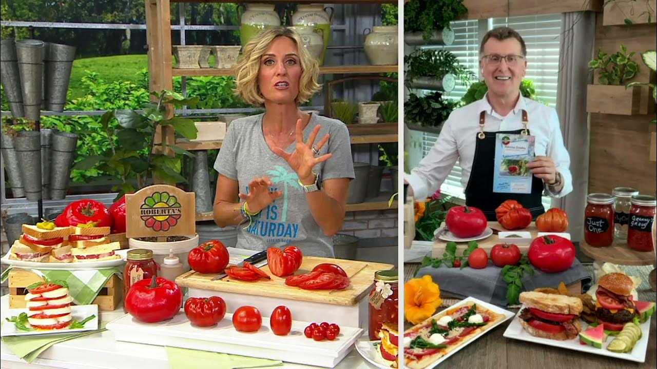 Roberta's 4Piece Steakhouse Tomato Live Plants on QVC YouTube