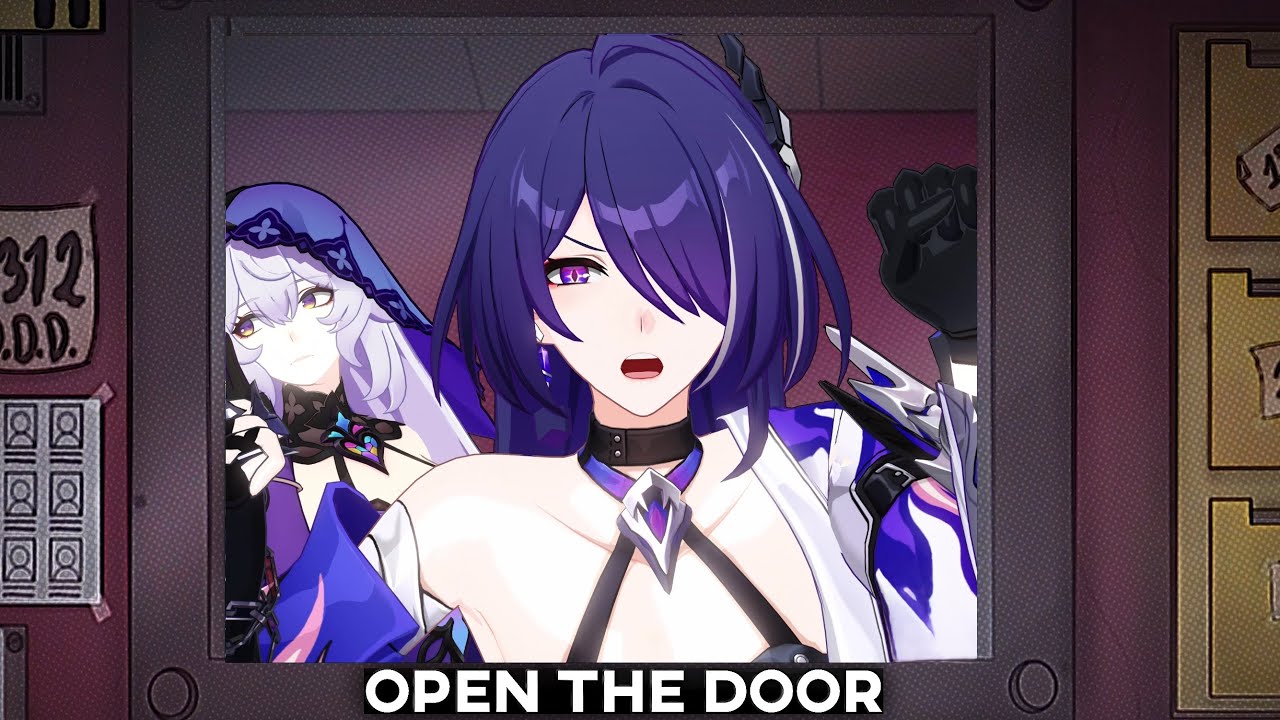 【崩壊：星穹铁道／Honkai: Star Rail MMD／4K／60FPS】OPEN THE DOOR『Acheron/黄泉/よみ/아케론』| FLASH WARNING |