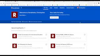 How to make your Handshake profile and resume public