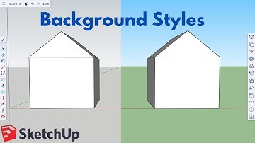 How to Change the Background Style in SketchUp