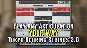 Articulation Mapping with Tokyo Scoring Strings 2.0