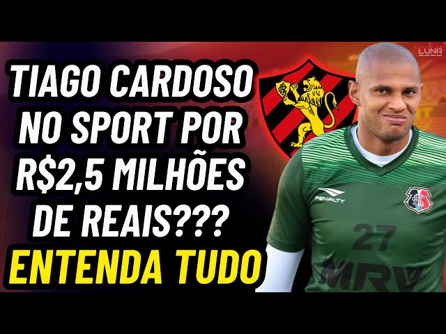 De volta! O paredão Tiago Cardoso acerta seu retorno ao clube, Santa Cruz  Futebol Clube - Recife PE