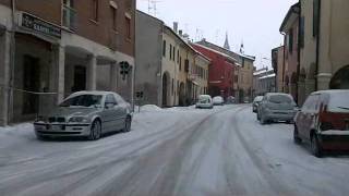 Situazione Neve A Cento 12 Febbraio 2012 Ore 8,30