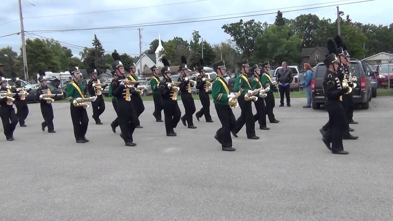 TCC Marching Band 9.12.14 entering Thirlby Field