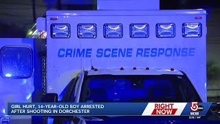 Girl seriously injured in Boston shooting; 14-year-old boy arrested