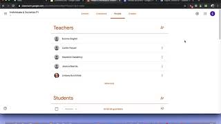 Adding Students and Teachers to your Google Classroom