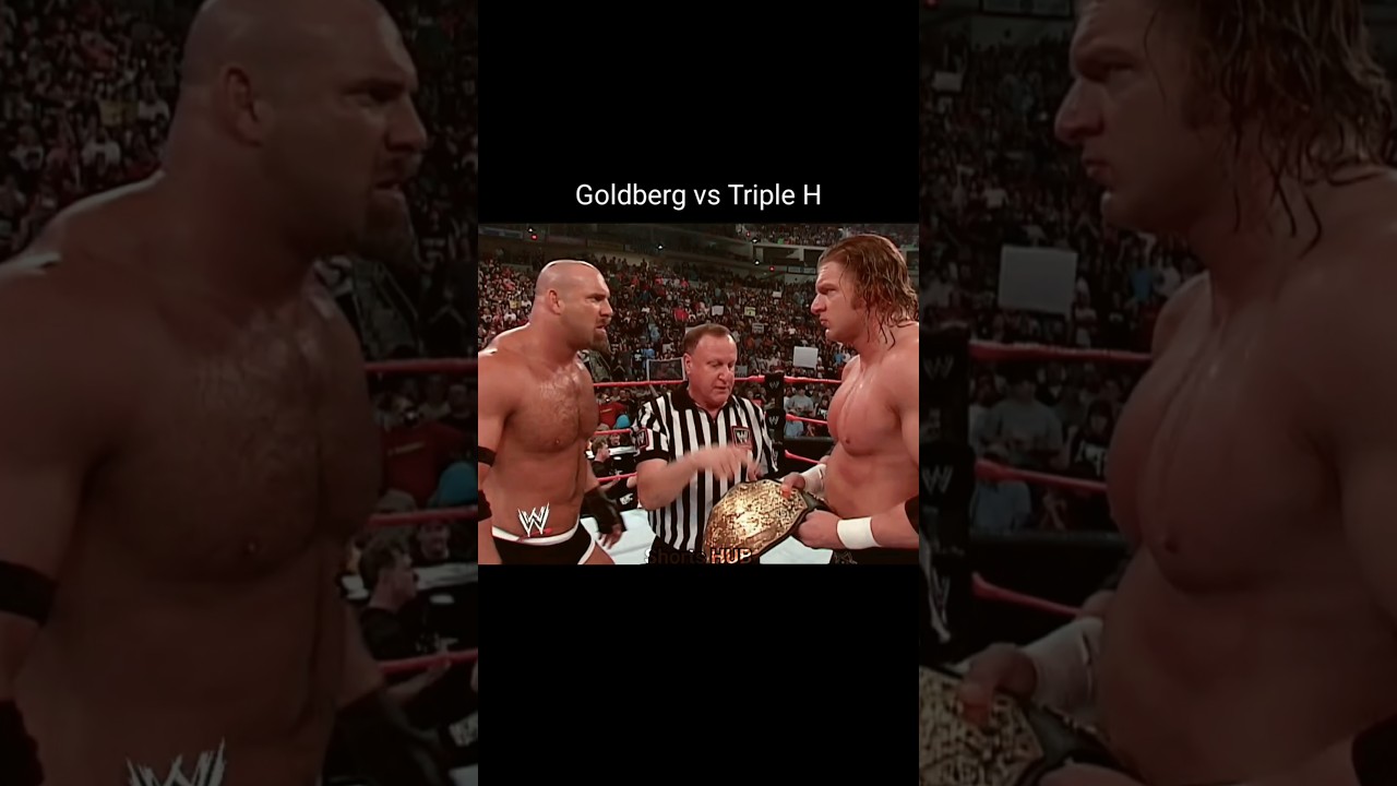 Bill Goldberg vs Triple H Old Is Gold