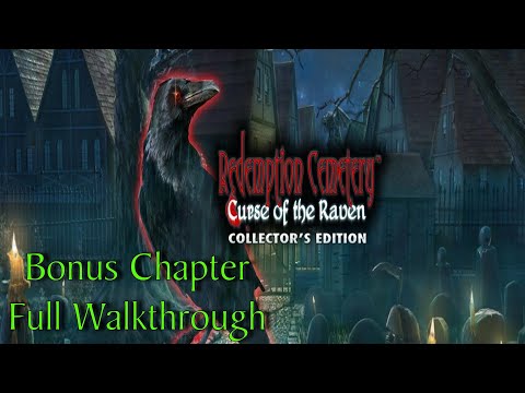 Let's Play - Redemption Cemetery 1 - Curse of the Raven - Bonus Chapter Full Walkthrough