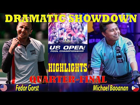QUARTER FINAL Fedor Gorst Vs Michael Baoanan 2025 US OPEN POOL CHAMPIONSHIP 