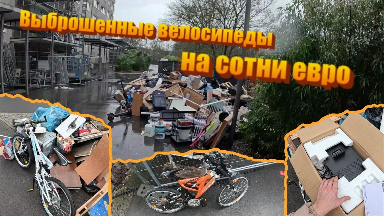 Свалка или шпермюль в Германии?! Что вынесли при ремонте дома?