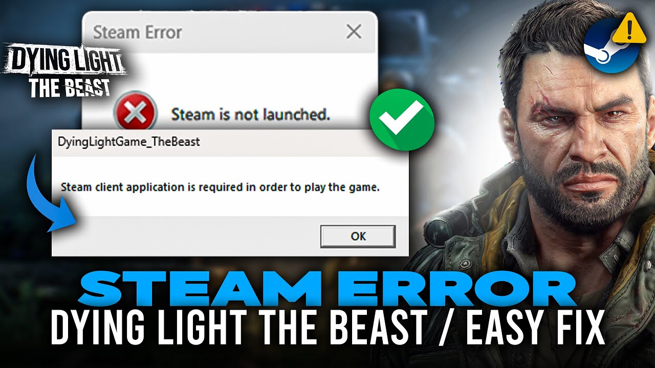Как исправить ошибку Steam «Steam не запущен» в Dying Light | Исправление ошибки Steam «Steam не ...