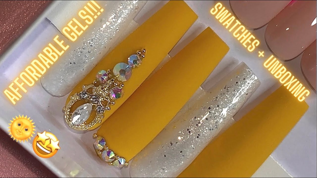 Affordable gel polish Haul PRESS ON NAILS TUTORIAL USING MODELONES
