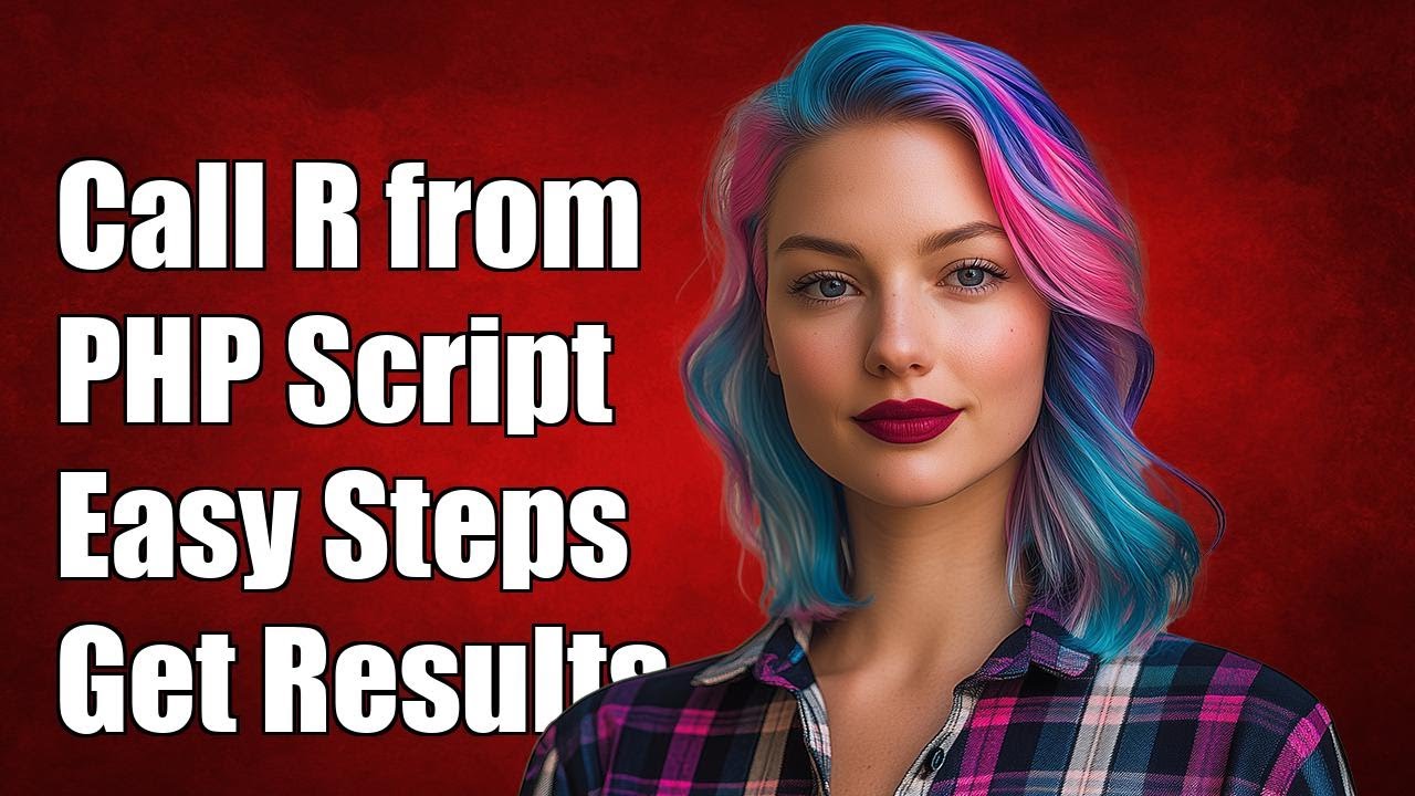 How to call R script from PHP? - YouTube