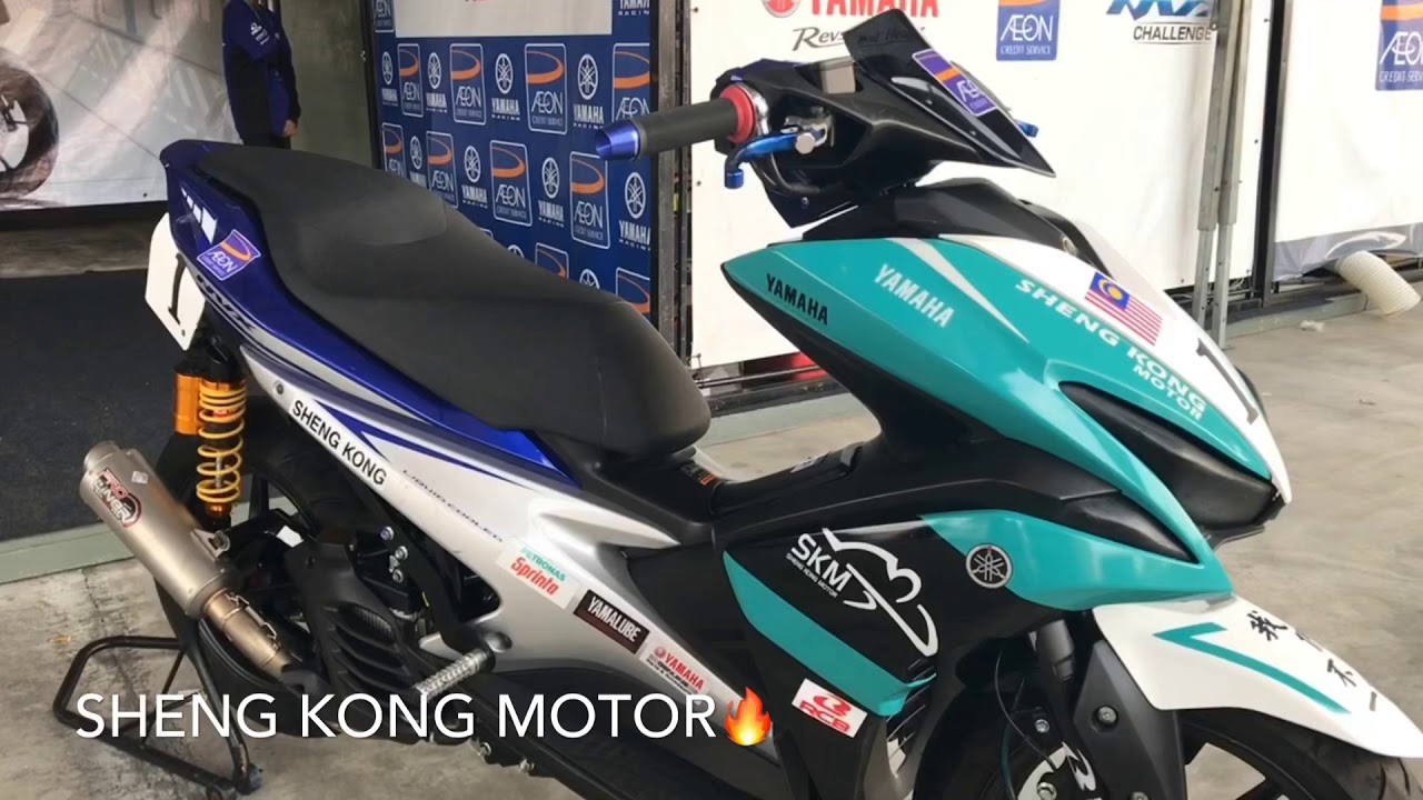 New Cover Set Reveal Sheng Kong Motor Yamaha Nvx Challenge Itsevang Youtube