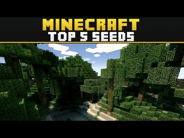 Minecraft 1 2 5 Top 5 Seeds Epic Canyons Beautiful Landscapes Awesome Mountains Youtube