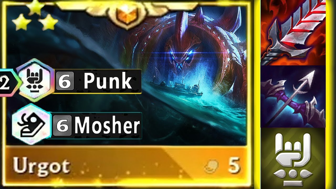 How Strong Is 6 Punk Urgot ⭐⭐⭐ 3 Star "Unstoppable! 13x Win Streak" | TFT SET 10