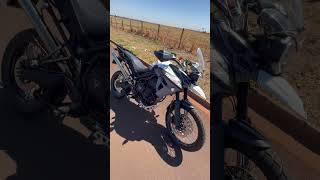 Tiger 800 Só O Cano Cortando De Giro 3 Polegadas