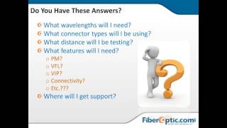 On-Demand: Understanding and Choosing an OTDR
