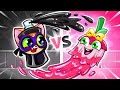 Pink vs Black Challenge 💗🖤 + More Funny Stories by Toony Friends