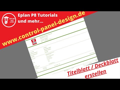 Eplan P8: Titelblatt