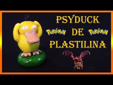 Como Hacer a Psyduck de Plastilina/ How to Make Psyduck with Clay (Pokémon GO)