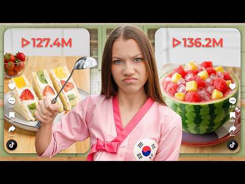 WHAT DO Korean Desserts from TikTok HIDE? Cook it yourself / Viki Shaw