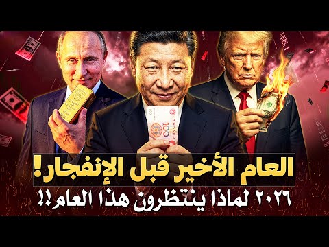هل بدأ سقوط أمريكا 2026 العام الأخير قبل الانفجار بداية سقوط القوى العظمى وانقلاب العالم