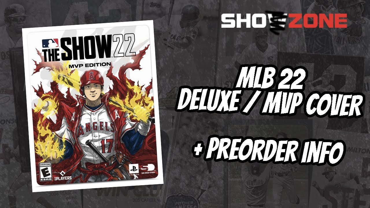 Ohtani-san!! MLB The Show 22 Deluxe and MVP Cover Reveal + All Preorder Options Compared - ShowZone