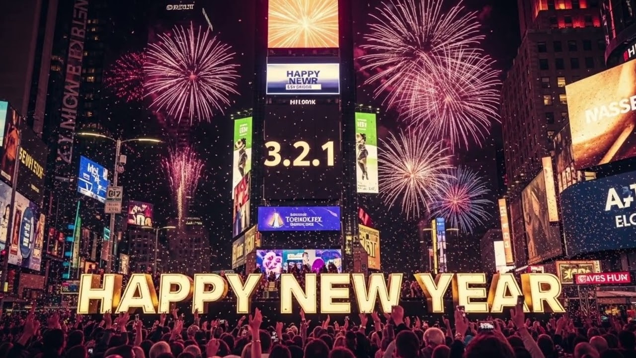 Midnight in NYC 🎆 | New Year’s Eve Song 2025 | Emotional Countdown Music | version 02