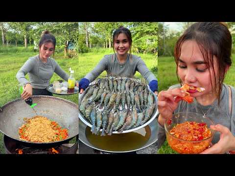 Amazing cooking deep fried shrimp recipe