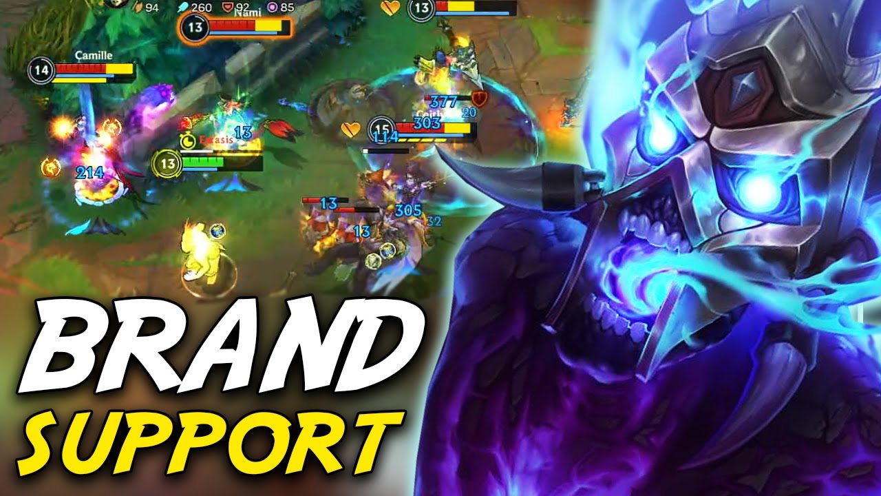 BRAND ES EL SUPPORT AP CON MAS DAÑO DE WILD RIFT!! - YouTube