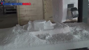 Máy CNC 5 trục gia công mút xốp I Máy cắt xốp CNC