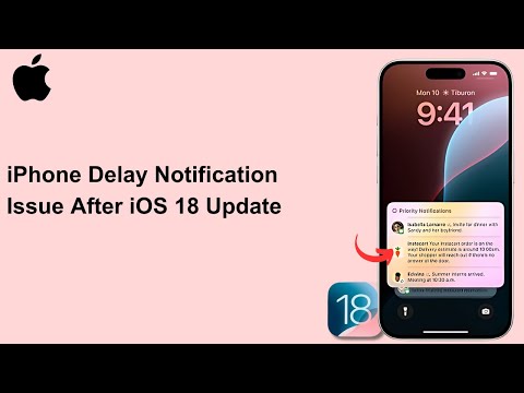 How To Fix Delay Notification On iPhone After iOS 18 | SOLVED!!