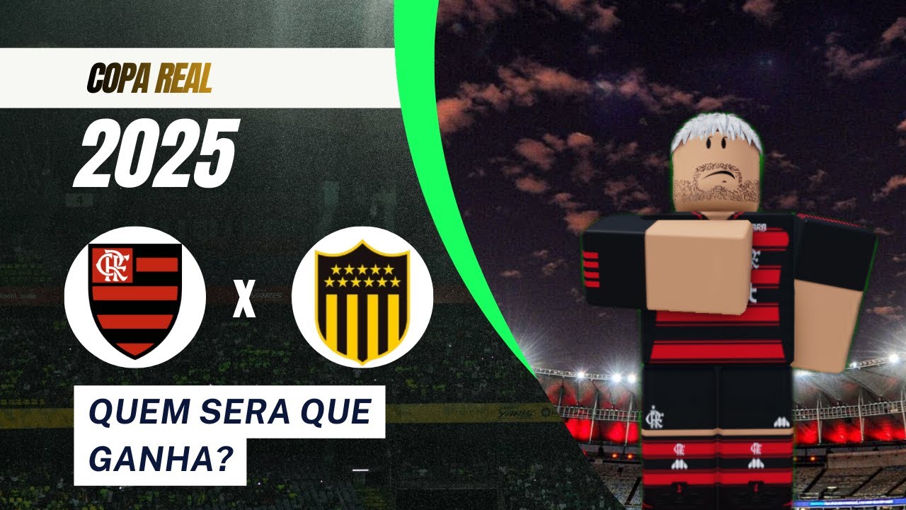 FLAMENGO x PEÑAROL 🔥 JOGAÇO ÉPICO NO ROBLOX