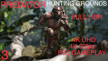 PS5 PREDATOR HUNTING GROUNDS Walkthrough Gameplay Part 3 - (FULL GAME) PS5 Gameplay 4K 60fps UHD