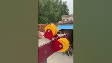 Ròng Rọc Thép Đổi Góc Linh Hoạt Chống Mòn Dây Bản Nâng Cấp