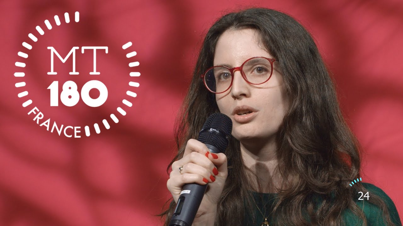 Ma thèse en 180 secondes (2020) - Yumna Diana Bouhairie (1er prix du jury)