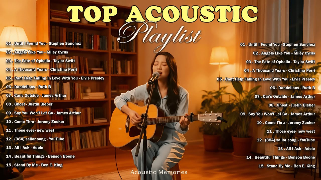 Top Acoustic Playlist 2026🎵 New English Acoustic Love Song - Viral TikTok Mix 2026 ~ At my Worst