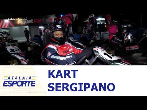 Influencers participate in go-kart challenge in Aracaju with Nelsinho Piquet - AE