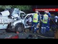 Man trapped for over an hour after car crash in Randwick