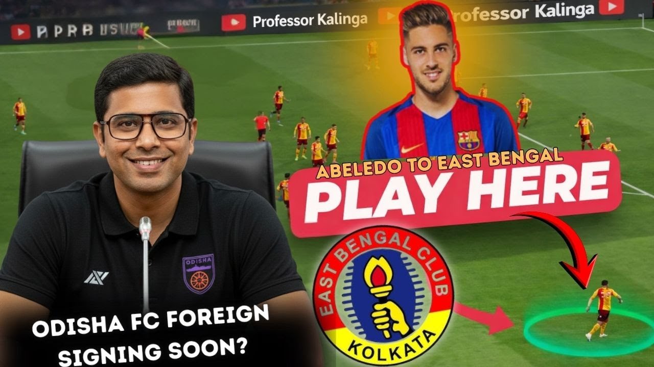 🔴Ignacio Abeledo Tactical Analysis - EAST BENGAL | ODISHA FC Plan for ISL relegation & Trasnfer Plan