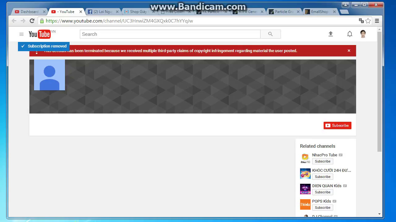 Mẹo Nhỏ: Gỡ Bỏ Theo Dõi Đăng Ký Đối Với Các Người Dùng Bị Youtube Quét SPAM - YouTube
