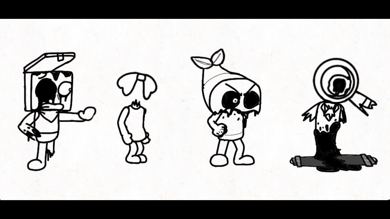 (FNF) Triple Trouble Dandy's World cover (V2)