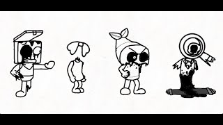 (FNF) Triple Trouble Dandys World cover (V2)