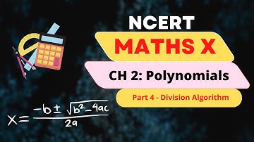 Dividing polynomials | Division algorithm polynomials | Division algorithm |Class 10 maths chapter 2