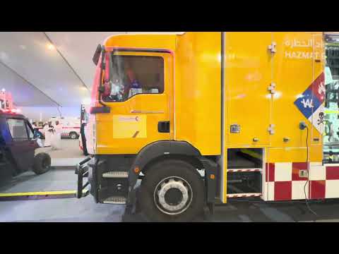 شاهد أحدث سيارات وآليات الهلال الأحمر السعودي المؤتمر السعودي للخدمات الإسعافية