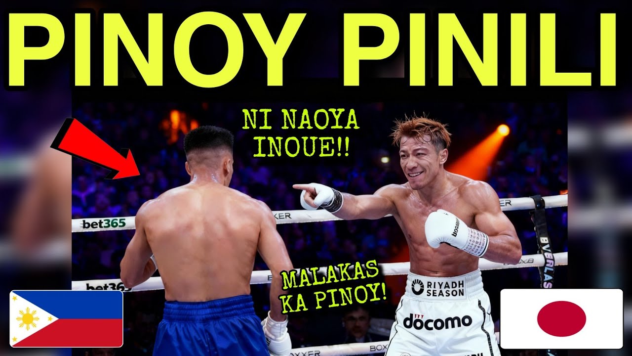 🔥ETO NA❗PINOY ANG PINILI NI NAOYA INOUE❗🇵🇭PHILIPINES VS JAPAN🇯🇵| FIGHT COMPILATION KINAWAWA LAHAT❗